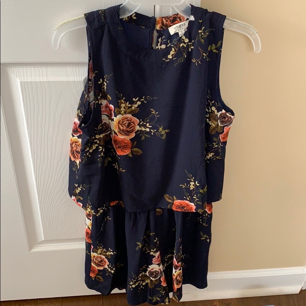 Umgee floral romper